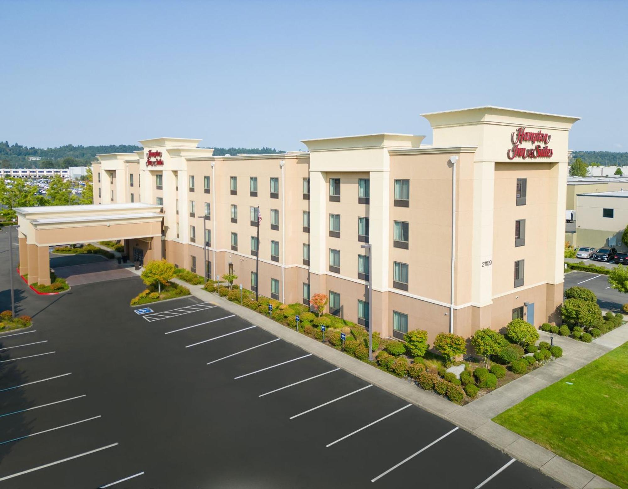 Hampton Inn & Suites By Hilton Seattle/Kent Buitenkant foto