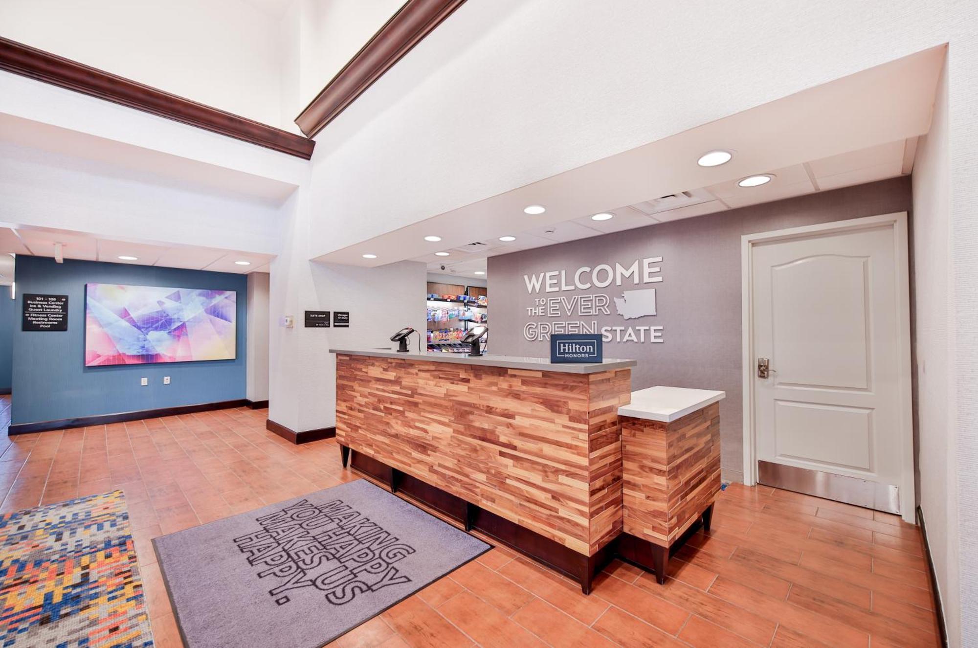 Hampton Inn & Suites By Hilton Seattle/Kent Buitenkant foto